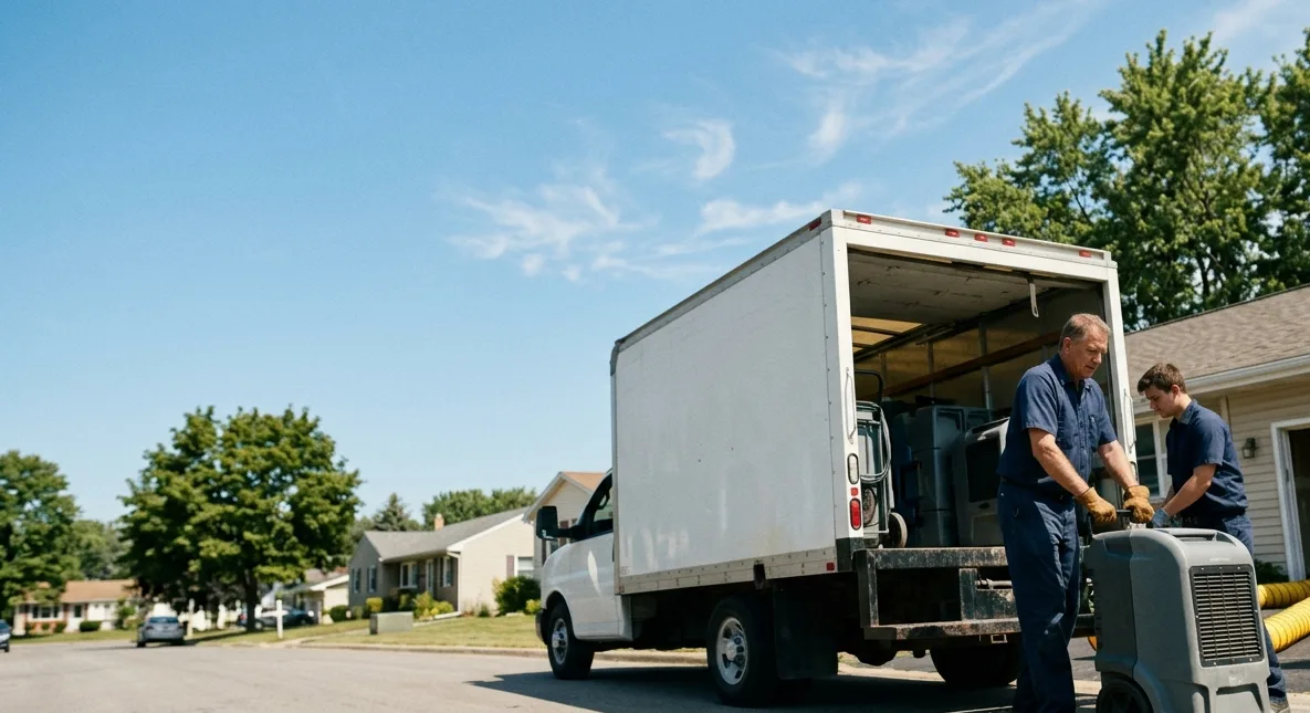 Water Damage Cleanup in Massillon, OH near me